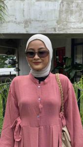 Fairy Dress Polos Busui Friendly - Gamis Tali Samping Jumbo