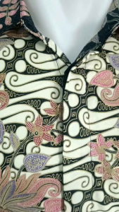 couple kemeja batik rok lilit instan tingal pakai