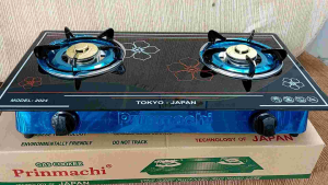 Bếp gas đôi kiếng chất lượng tốt prinmachi