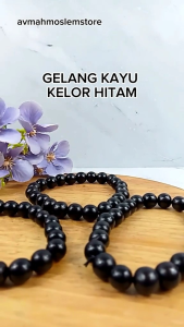 Gelang Kayu Langka Galih Kelor Hitam