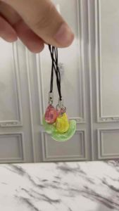 Aksesoris Handphone Fashion: Tate Tulip UV Resin Phonecharm