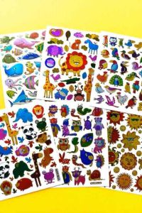 Emoji Stars Animals Alphabet Number Heart Sticker Shinny Cute Good Quality [SG Seller] Wedding Sticker Red sticker Colorful mygiftskingdom