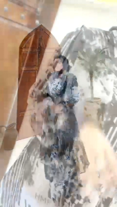 DRESS GAMIS ROMPI OUTER MODE AGNESIA 2 IN 1 TERBARU BY HMF 100% ASLI REAL