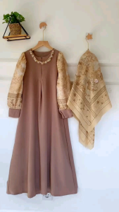 Set Dress Anak Usia 12-16 Tahun & Baju Anak Syari Shofiya Kids