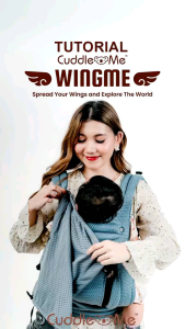 Wingme Carrier Cuddleme Gendongan Hadap Depan Tanpa Hipseat Gednongan M-shape