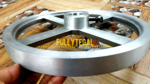 Pulley Pully 12 Inch Non Jalur Lubang As 10 mm - 25 mm