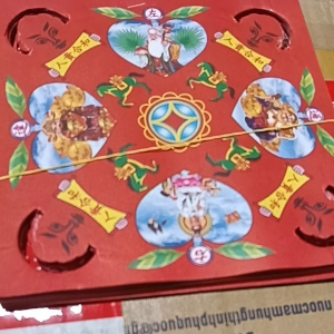 Xấp giấy cúng Quý Nhân vuông/Giấy quế nhơn nhỏ 100 tờ