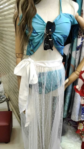 Set Bikini 3ชิ้นสุด คูมู่บลา กางเกงชั้น ผ้าคลุม ชุดใส่ไปทะเลแซ่บแซ่บ