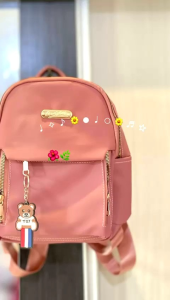 SCOREX Tas Ransel Wanita Fashion Elegan Backpack Wanita Trandy Tas Punggung Wanita Korean Style Tas Ransel Wanita Anti Air Waterproof  Ransel Wanita Bahan Nylon Import