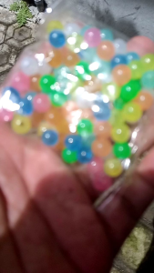 Manik Posfor Glow in the Dark: Bahan Untuk Membuat Gelang 8mm/100pcs