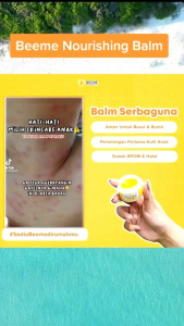Skincare Bayi Anak Ibu Beeme Nourishing Balm Pelembab Serbaguna