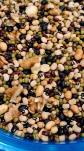 Bột ngũ cốc bổ dưỡng 12 loại hạt nhà làm sạch sẽ chất lượng làm mới mỗi ngày phù hợp cho bà bầu người lớn trẻ em  bé ăn dặm( túi 500gr)...