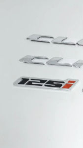 Emblem click silver paket lengkap logo timbul click +garuda + 125125i150150i free logo esp/esp+