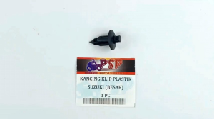 Kancing Klip Plastik Suzuki Besar M8 (Harga Per 1 PCS) - Baut Baud Body Klip Clip Rivet Plastik Sky Wave