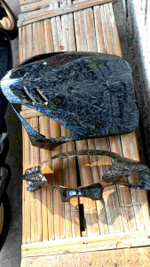 Tameng Depan & Batok Depan Mio Sporty Karbon