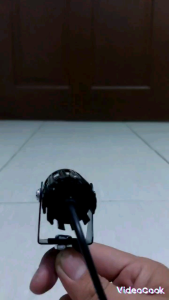 Lampu Tembak Sorot Laser Gun LED D2 Oval Mobil Motor Sorot Lasergun 20Watt 2 Warna Putih Kuning Mini 20W 20 Watt