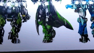 Stiker Vinyl Cutting Graftac TRANSFORMERS Ukuran 9 cm