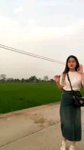 Chân váy bò dài chân váy jean chân váy công sở hàng Quảng Châu( mã 2)