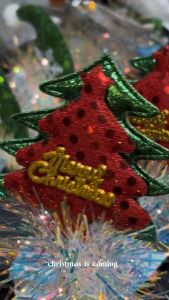 พร้อมส่ง📌 กิ๊บคริสมาสต์มีไฟ💡 ที่คาดผม โบว์คริสมาสต์ เล็บปลอมChristmas 🎅🏻🎄