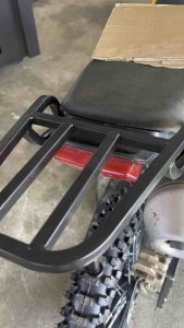 ตะแกรงท้ายMSX125เก่า หรือ DEMON125งานเหล็กแข็งทำสีเพาเดอร์โค้ท รับน้ำหนักได้เยอะ