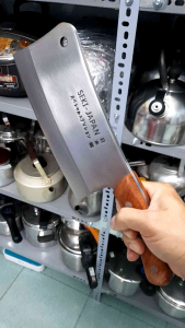Dao chặt xương Sekimagoroku Nhật Bản. Nặng 0.8kg dày 5li chặt mọi loại xương.