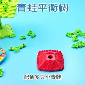 Đồ Chơi Xếp Hình Cây Cân Bằng Hình Con Ếch Dễ Thương Cho Trẻ Em Đồ chơi Toán học Montessori