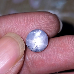 UNIQUE natural light blue MULTY STAR sapphire ceylon safir srilanka no treatment