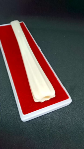 Kerajinan pipa once tulang sapi motif belimbing super INZ 41