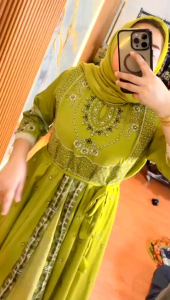 gamis india viral