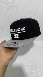 TOPI PRIA SNAPBACK LOGO BORDIR TIMBUL 2 WARNA BAHAN KATUN TEBAL FULL TAG FULL LEBEL