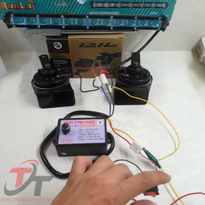 Nhại còi xe ô tô 12v 24v 3 PRO MUSIC 10 bài nhạc hiệu suất cao.