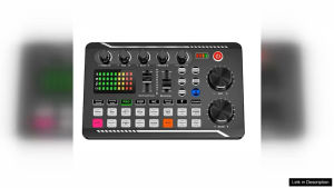 Skerei F998® Live Broadcast Microphone Mixer Sound Card