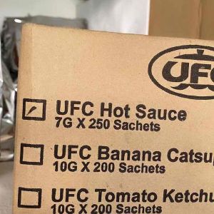 Hot Sauce UFC Sachet 7grams 250pcs per Box