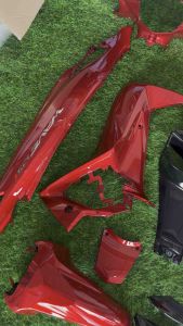 ชุดสี Wave125i led สีแดง-ดำ ปี2023-202025 ชิ้นงานเกรดArm สีเทียบแท้ศูนย์ สนใจทักแชดสอบถามก่อนได้ค่ะ!!