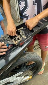 SJ MONORACK FOR YAMAHA SNIPER 150 PLATED