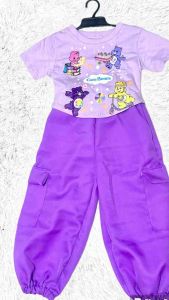 ชุดเซตเด็ก สกรีน น่ารักออกแนวสปอต เสื้อผ้าคอตตอลผ้านิ่มมากจ้า เกงยีนสกรีนแน่นๆๆ สวยๆคะ