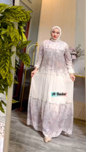 Gamis set hijab ceruty babydol