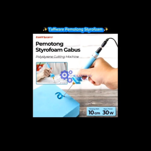 Taffware Pemotong Styrofoam Gabus Polystyrene Cutting Machine 10cm 30W - CT10 - Blue