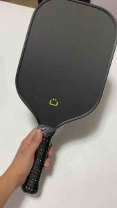 Gruvn 16E Raw Carbon T700 Pickleball Paddle USA Pickleball Approved Elongated shape with free paddle sleeve ORIGINAL