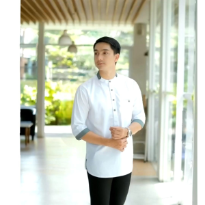 Adlan Koko Muslim Polos Baju Muslim Pria Dewasa