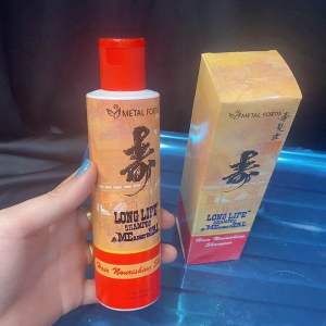 METAL FORTIS Shampo Metal 200/100/60 ML: Pembersih Rambut & Penumbuh Rambut MET Orange