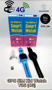 (4G) GPS SmartWatch For Childrens [Y36]