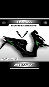 Striping Stiker Beat 2024 Terbaru Sticker Variasi Beat Street Smart Key