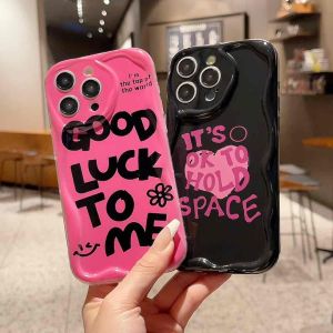 Casing Curly Black & Pink untuk Smartphone VIVO, OPPO, dan Xiaomi