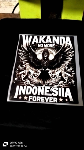 KAOS DISTRO kaos viral wakanda indonesia /2024 kaos murah