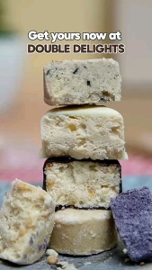 Chocolate-Coated Polvoron by Double Delights