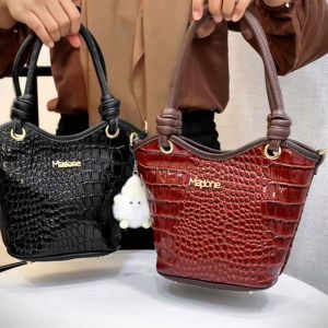 MARIONE - Tas Croco PISCES Bahan Croco Tas Selempang Shoulder Bahu Wanita Kualitas Super Best Seller!