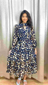 Destina Floral Dress Import 12350 3M