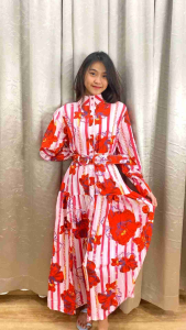 Florentina Maxi Dress Import 05510 3M: Bahan Berkualitas Tinggi & Desain Elegan