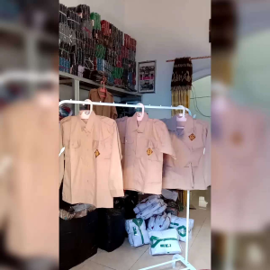baju pramuka SD cowok & cewek / baju pramuka lengan panjang / baju pramuka lengan pendek / kemeja anak / SERAGAM SEKOLAH
